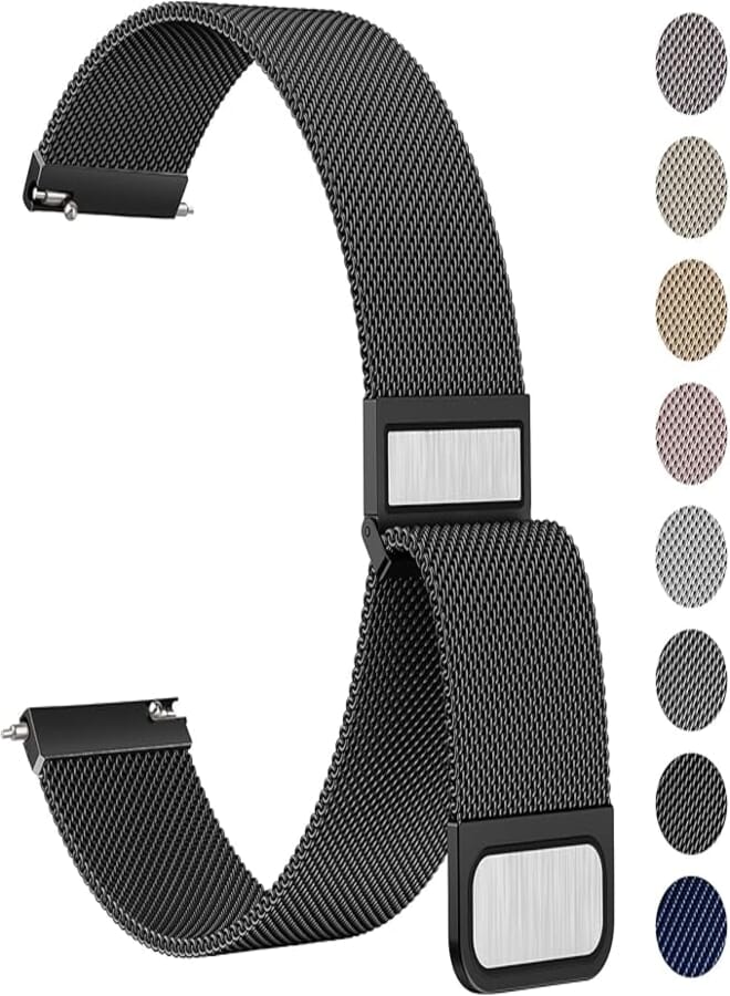 Meliya 20mm 22mm Watch Bands Stainless Steel Metal Quick Release Replacement Wristband Straps for Men Women